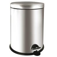 Pattumiera a pedale Bin Basic - 12 lt - acciaio inox - Medial International - 913120 - 8056324538981 - DMwebShop