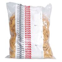Elastico gomma giallo - Ø 120 mm - sacco da 1 kg - Viva - E120 - 8014035000401 - DMwebShop