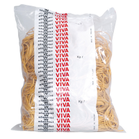 Elastico gomma giallo - Ø 120 mm - sacco da 1 kg - Viva - E120 - 8014035000401 - DMwebShop