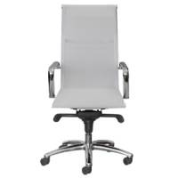 Poltrona direzionale Pollux space PXP - con braccioli inclusi - bianco - Unisit - PXP/B - 8050043744340 - DMwebShop