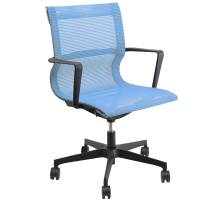 Poltrona direzionale TeknoTKN - con braccioli inclusi - blu - Unisit - TKN/BL - 8053470177552 - DMwebShop