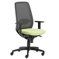 Seduta operativa Tullio TUA - con braccioli regolabili - verde mela - Unisit - TUA/BRF/HVM - DMwebShop
