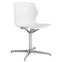 Seduta Home-Office No Frill NFG - senza braccioli - bianco - Unisit - NFG/SB - DMwebShop