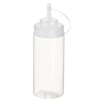 Squeeze bottle - per salse - 500 ml - trasparente - Leone - T5005 - 8024112015624 - DMwebShop