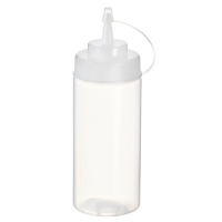 Squeeze bottle - per salse - 500 ml - trasparente - Leone - T5005 - 8024112015624 - DMwebShop