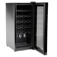 Cantinetta Vermentino 18C - per 18 bottiglie - 34,5 x 45 x 77 cm - nero - Hom-io 118700237