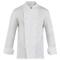 Giacca da cuoco Adriano - a manica lunga - taglia XL - bianco - Giblor's - Q8G00183-C01-XL - 8056149337639 - DMwebShop