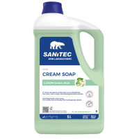 Crema di sapone Luxor Green - 5 lt - aloe - Sanitec - 1081 - 8054633837924 - DMwebShop