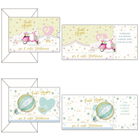 Biglietto auguri Matrimonio - 4 soggetti assortiti - conf. 12 pezzi - Kartos - 17987401 - 8009162375645 - DMwebShop