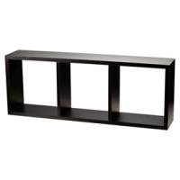 Scaffale Cubo - 3 ripiani MDF - 30 x 15 x 80 cm - wenge - King Collection - M1106052/A - 8023755046422 - DMwebShop