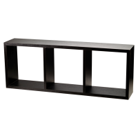 Scaffale Cubo - 3 ripiani MDF - 30 x 15 x 80 cm - wenge - King Collection - M1106052/A - 8023755046422 - DMwebShop