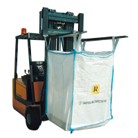 Saccone Big Bag a pannelli - per stoccaggio rifiuti ONU 13H 3/Y - 1000 lt - Carvel BIGONU