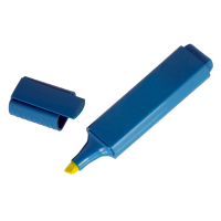 Evidenziatore detectabile - adatto al contatto con alimenti - giallo - Linea Flesh G0392