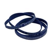 Elastici detectabili - 7 x 0,6 x 0,1 cm - blu - conf. 50 pezzi - No Brand - G0196-70 - G0196/70 - 821S160X09 - DMwebShop