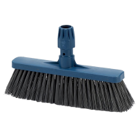 Scopa bassa detectabile Hygiene - per le pulizie - nero-blu - Linea Flesh