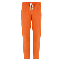 Pantalone Pitagora - unisex - 100% cotone - taglia M - arancio - Giblor's - Q3P00246-D24-M - 8011513105467 - DMwebShop