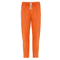 Pantalone Pitagora - unisex - 100% cotone - taglia L - arancio - Giblor's - Q3P00246-D24-L - 8011513105450 - DMwebShop