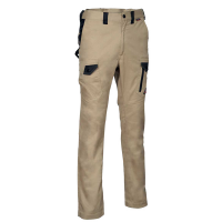 Pantalone Jember Super Strech - taglia 50 - corda-nero - Cofra - V567-1-00 - 50 - 8023796534087 - DMwebShop