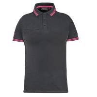 Polo donna WayLady - taglia M - grigio-fucsia - U-power - EY264GF-M - 8033546485644 - DMwebShop
