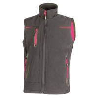 Gilet donna Universe Lady - taglia L - grigio-fucsia - U-power - FU188GF-L - 8033546443996 - DMwebShop