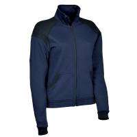 Felpa donna Carolina - taglia L - blu navy-nero - Cofra - V430-0-02-L - 8023796360778 - DMwebShop