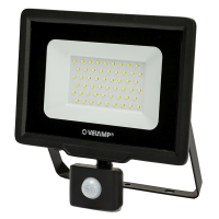 Proiettore LED PadLight5 - luce bianca naturale 4000 K - 50 W - nero - Velamp IS768-5-4000K