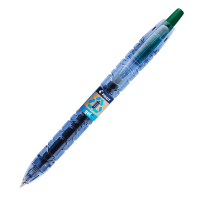 Roller gel a scatto B2P Begreen - punta 0,7 mm - verde - conf. 10 pezzi - Pilot - 040183 - 4902505377471 - DMwebShop