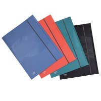 Cartella 3L Osmose Recyc - con elastico - PP - f.to utile 24 x 33 cm - colori assortiti - conf. 20 pezzi - Favorit - 400159169 - 8006779044629 - DMwebShop