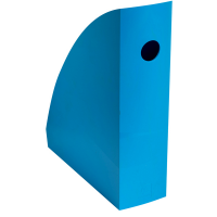 Portariviste Mag-Cube Bee Blue - A4+ - 26,6 x 8,2 x 30,5 cm - turchese - Exacompta - 18283D - DMwebShop
