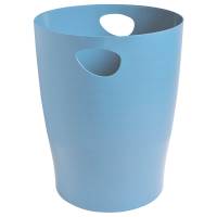 Cestino gettacarte Ecobin Bee Blue - 15 lt - azzurro - Exacompta - 45309D - 9002490453091 - DMwebShop