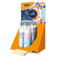 Penna a sfera 4 Colors Decor fantasie assortite expo - conf. 30 pezzi - Bic  - 9649042 - 3086129649044 - DMwebShop