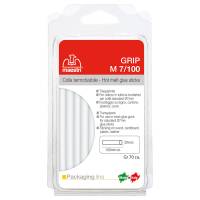 Colla termofusibile M7,100 diametro 7 mm lunghezza 10 cm 70 gr trasparente Romeo Maestri 1196740 - 28262