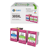 Cartuccia ink Rigenerata - per HP - DeskJet 2710-2120-2721 - C-M-Y - 330 pagine - GeG - NH-R00305XLCMY - DMwebShop