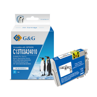 Cartuccia ink - compatibile - per Epson - Expression Home XP-2100-3100-4100 - ciano - GeG - NP-R2-0603XLC - 6939385916542 - DMwebShop