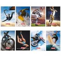 Maxiquaderno Enjoy Sport 2023 A4,4 mm con margine 21 fogli 80 gr - 28909