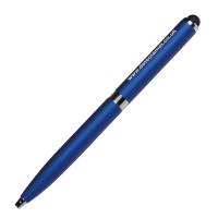 Penna detectabile retrattile 2 in 1 per iphone ipad e tablet 13,5 cm PP blu - 28174