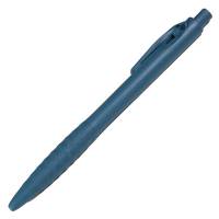 Penna detectabile retrattile a lunga durata leggermente ruvida 14 cm PP blu - 28171