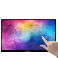 Monitor Portatile 17' Touchscreen Full HD 1080p - Verbatim - 49593 - 23942495932 - DMwebShop