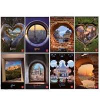 Maxiquaderno Dream Cities - A4 - rigo di 3a - 42 fogli - 80 gr - conf. 10 pezzi - Pigna - 02325940B - 8005235200739 - DMwebShop