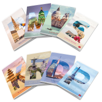 Maxiquaderno Dream Cities - A4 - rigo di 3a - 42 fogli - 80 gr - conf. 10 pezzi - Pigna - 02325940B - 8005235200739 - DMwebShop