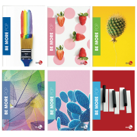 Maxiquaderno Pop Be More Special 2023 - A4 - 1 rigo - 36+2 fogli - 100 gr - conf. 10 pezzi - BM - 0123114 - 8008234231148 - DMwebShop