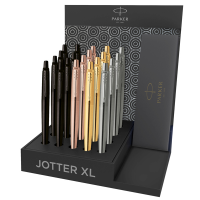 Penna a sfera Jotter XL Monochrome - colori assortiti - expo 20 pezzi - Parker - 2128857 - 113026981288576 - DMwebShop