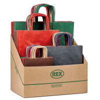 Shopper Allegra - formati assortiti - colori scuri - Sadoch - expo 100 pezzi - Rex Sadoch - SCNEBBDAR - 8006715203035 - DMwebShop