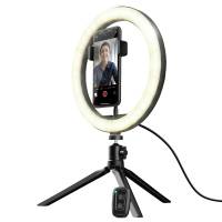 Kit di anelli luminosi Maku - per vlog - nero - Trust - 24393 - 8713439243932 - DMwebShop