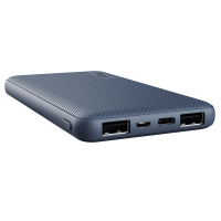 Powerbank Primo - ultrasottile - da 10.000 mAh - blu - Trust - 25028 - 8713439250282 - DMwebShop