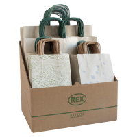 Espositore shopper Carta Erba - formati assortiti - Sadoch - expo 100 pezzi - Rex Sadoch - SCNEBBERB - 8006715252910 - DMwebShop
