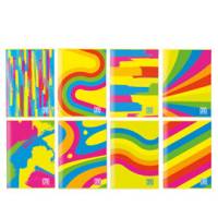 Maxiquaderno One Color Fantafluo - spiralato - A4 - 1 rigo - 60 fogli - 80 gr - conf. 5 pezzi - Blasetti - 8129 - 8007758181298 - DMwebShop