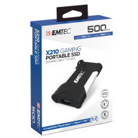 SSD 32Gen2 X210 - 500 Gb - Portatile Gaming - Emtec - ECSSD500GX210G - 3126170178183 - DMwebShop
