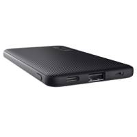 Powerbank Primo ultrasottile da 5,000 mAh nero - 28974