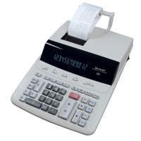 Calcolatrice scrivente - cs 2635rh - Sharp - CS2635RHGY - 4974019819914 - DMwebShop
